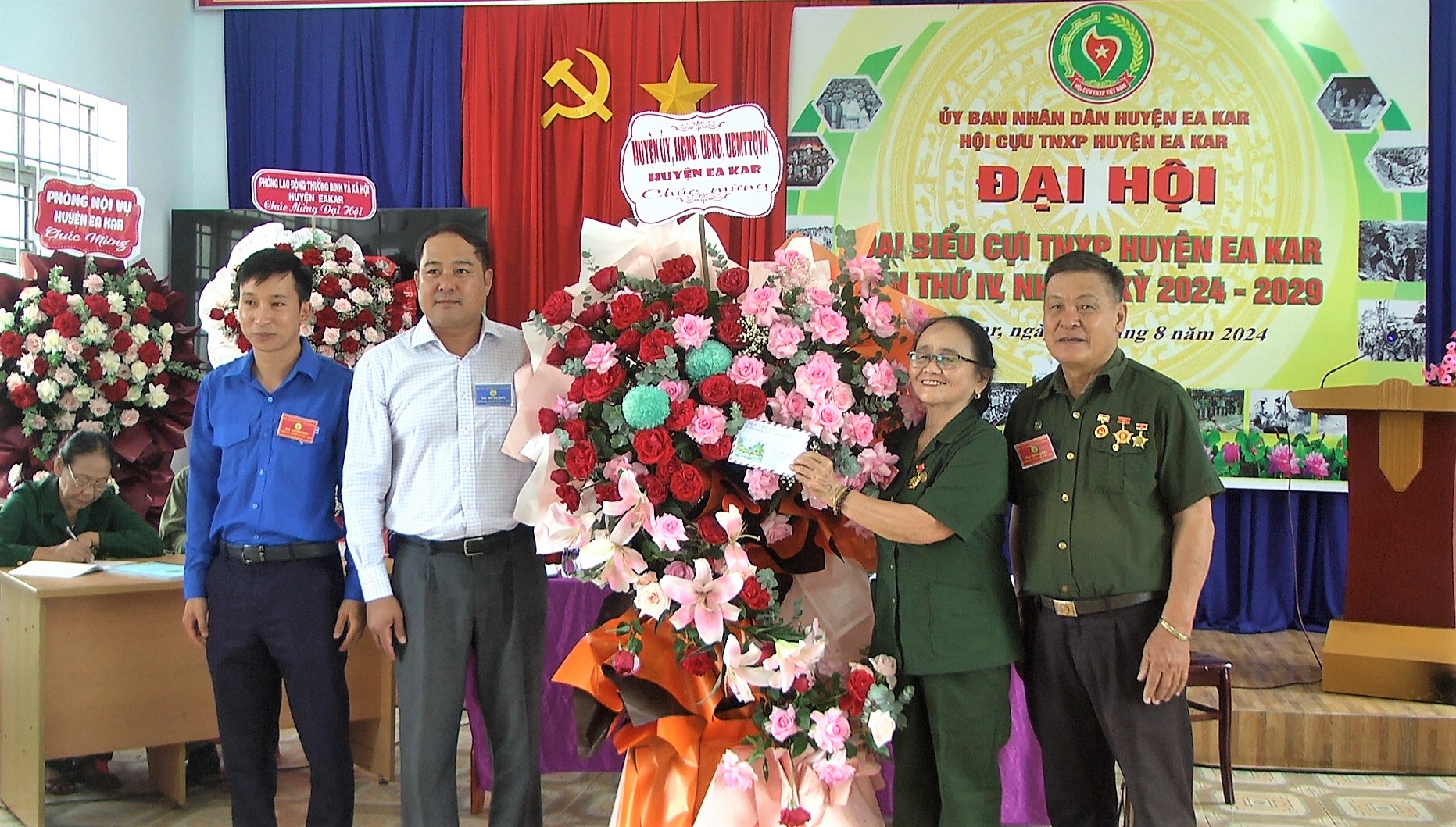 Đại hội cựu TNXP huyện Ea kar lần thứ IV, nhiệm kỳ 2024 -2029